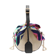Load image into Gallery viewer, Straw Crossbody Bag